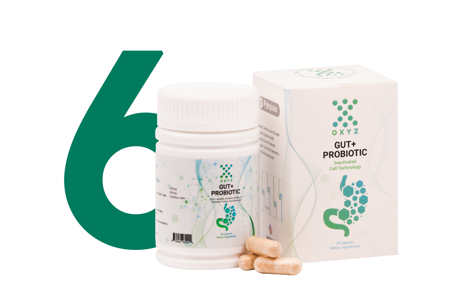 Gut+ Probiotic 6 Boxes