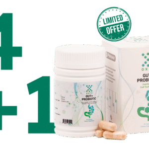 Gut+ Probiotic 4+1 Boxes